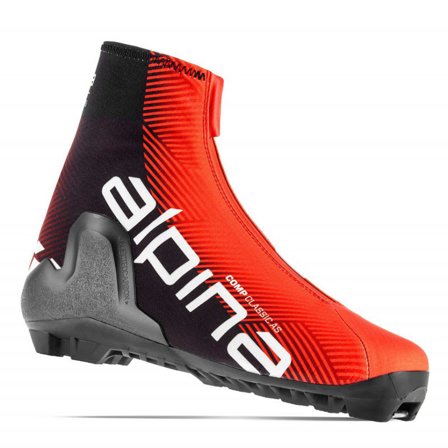 Alpina Comp Classic AS Unisex Cross country and downhill ski boots Red 37