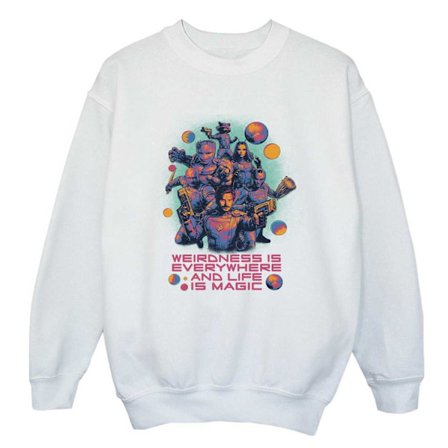 Guardians Of The Galaxy Volume 3 Pojkar Weirdness Sweatshirt 7-8