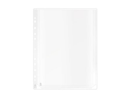 PETTER Plastficka A4 bälg 0,17 100% recycled 25/fp - Lyreco - Kontorsmaterial - Mappar och plastfickor - Plastfickor - Öppen överkant