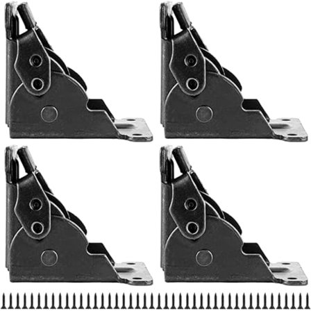 4 Pieces Table Legs, Folding Hinges 0-90 Degree, Folding Hinges, Support Holder with Locking, Table Legs,