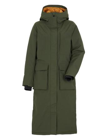 Leya Wns Parka L 2 Khaki Didriksons