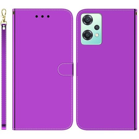 Mirror OnePlus Nord CE 2 Lite 5G flip case - Violetti
