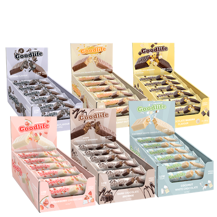 BIG BUY 90 x Low Sugar Proteinbar 50 g