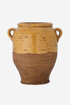 Bloomingville - Dekorkrukke Tao - Gul - Krukker & vaser - Fra Homeroom