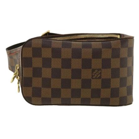 Louis Vuitton Vintage Pre-owned Canvas louis-vuitton-Tass , Bruin , Dames , Maat: ONE Size Vintage Tassen