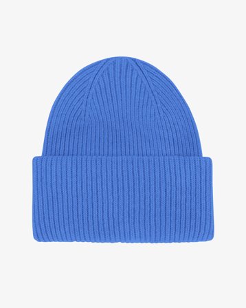 Merino Wool Hat - Pacific Blue
