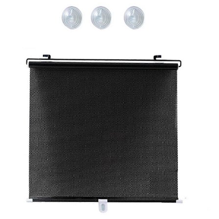 Universell Spikfri Rullgardin Vakuumsugpropp Solskyddstyg Gardiner för Bil Sovrum, Kök och Kontor