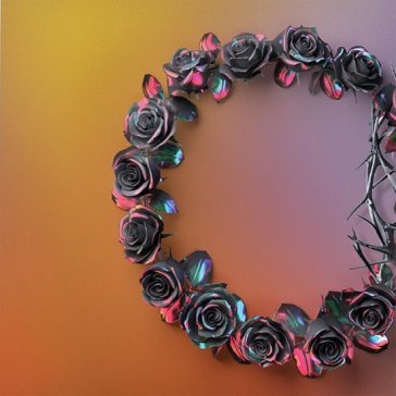 Dual (down cover jewelcase) Rose The