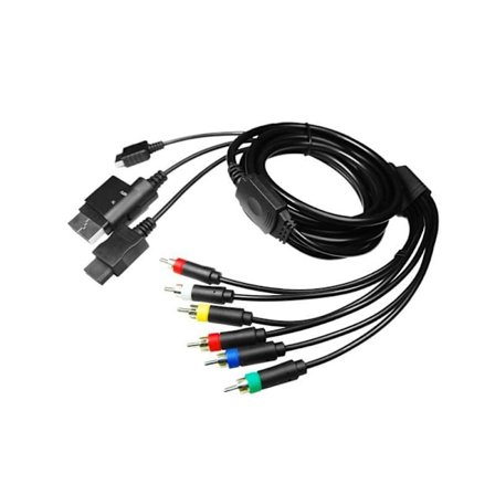 Multi-RGB-kabel til Wii, Xbox, 360, PS2, PS3