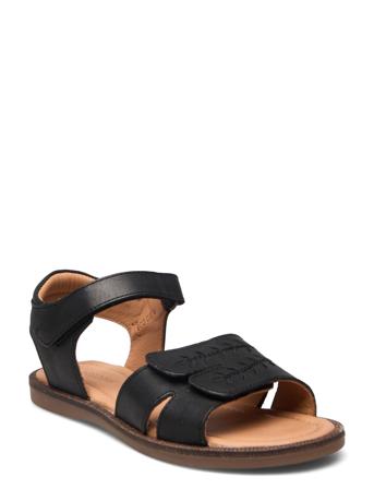 Bisgaard Alexa O Shoes Summer Shoes Sandals Svart Bisgaard*Betinget Tilbud