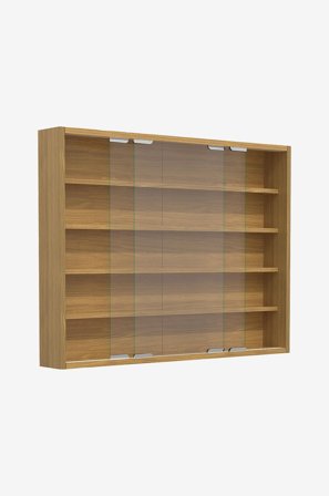 VCM - Vcm Vægvitrine Agisa L - Beige - Skabe - Fra Homeroom