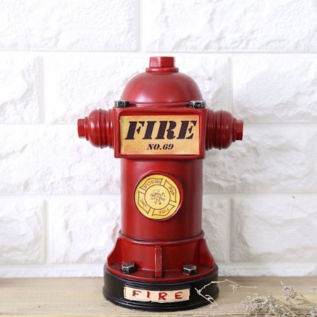 Amerikansk Retro Industriell Stil LOFT Brannhydrant Kreativ Hjem D
