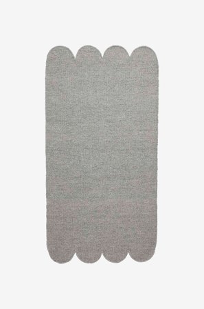 Svanefors - Gångmatta Fia Ull - Grå - Ullmattor - 70X140 - Från Homeroom