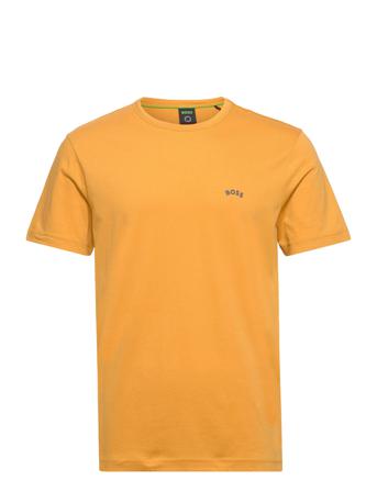 Tee Curved T-shirt Gul BOSS