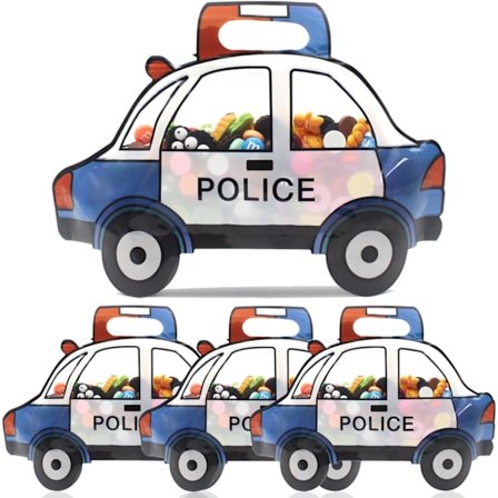 30 st tecknade bil snacks godispåsar förslutningsbara godis presentpåsar med handtag