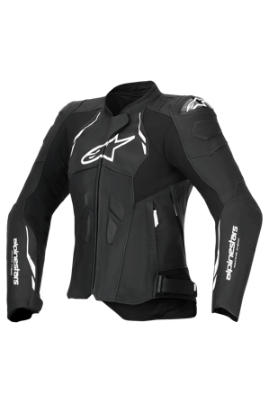 Alpinestars Stella Dusk MC-jacka Dam Svart/Vit 52
