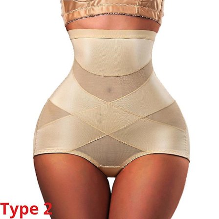 Cxzd Kvinnor High Waist Trainer Body Shaper Trosor Mage Magkontroll Kroppsbantning Kontroll Shapewear Gördel Underkläder Z