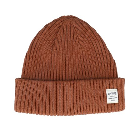Upfront - Brun cuff Beanie - Bridge Beanie Rooibos Tea Cuff @ Hatstore