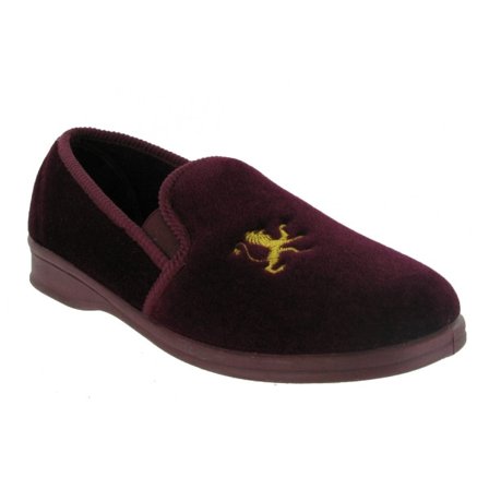 Mirak Warminster/Frank Slip-On Tofflor / Herretofflor / Classic Wine 9 UK