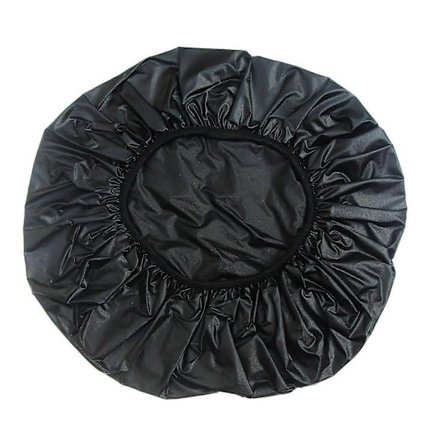 Svart dusjhette, mørkegrå dusjhette for menn eller kvinner for normalt hår eller