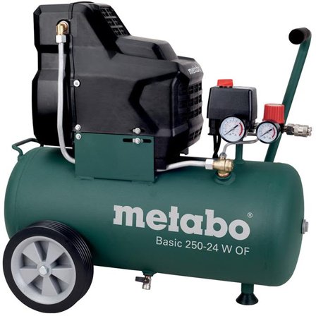 Metabo Basic 250-24 W OF Kompressori, Autotalli & ajoneuvot