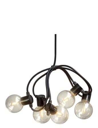 Lighset 20 Round Bulbs, Led Home Lighting Christmas Lighting String Lights Sort Konstsmide