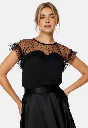 Ida Sjöstedt Isla Top Black Dot Klær