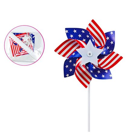 American Flag Windmill Toy 15CM