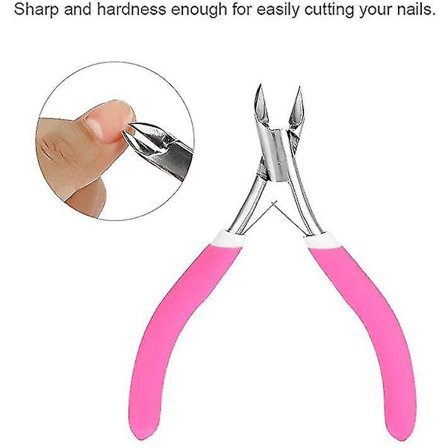 Kynsileikkurit sisäänkasvaneille ja paksuille varpaankynsille, ruostumaton teräs