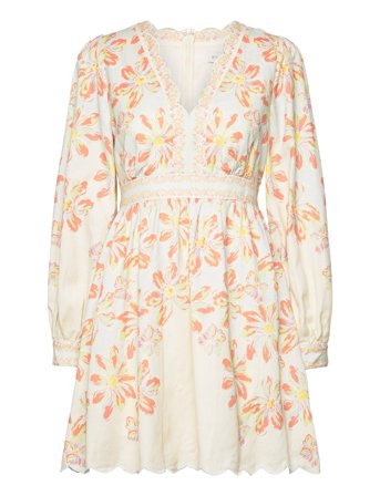 Malina | Eve Scallop Detail Mini Dress | S