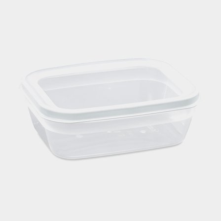 Jídlonosič Nordiska Plast Cook It, transparentní/bílý, 1.2 litru