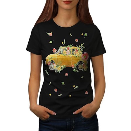 Hippie Car Classic Car Dam T-shirt