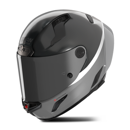 Nolan X-804 RS D.O.C Full Face Helmet Grey/White Glossy L