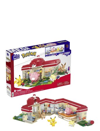 MEGA Pokémon | Pokémon Building Toy Kit, Forest Center (648 Pieces) With 4 Action Figures | ONE SIZE