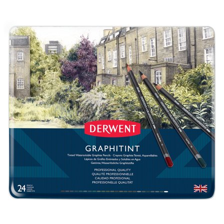 Derwent Graphitint sæt 24 stk
