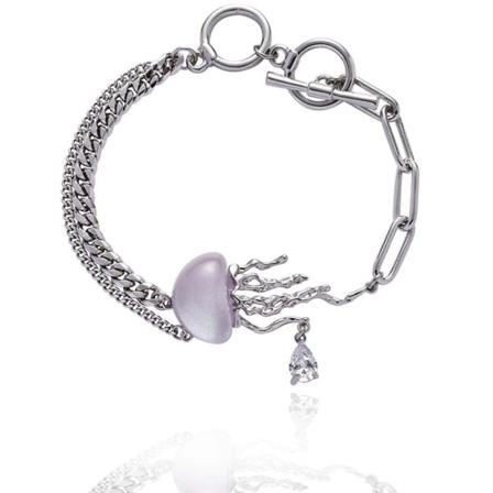 Legering armbånd for kvinner, utsøkt og drømmende, uregelmessig og nisje kjærlighetsarmbånd.