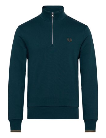 Fred Perry | Half Zip Sweatshirt | S
