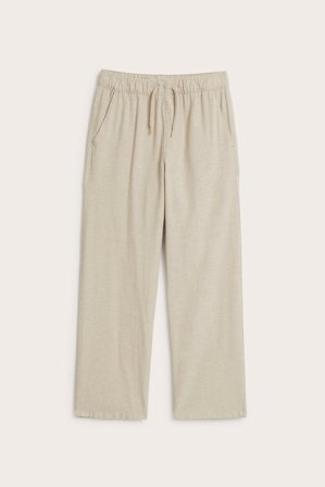 Kappahl | Byxor i linnemix | Beige