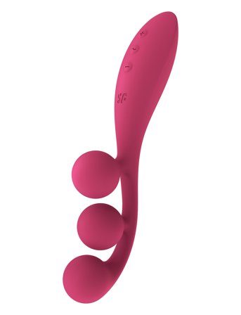 Satisfyer Satisfyer Tri Ball 1 Red - Pink - ONE SIZE