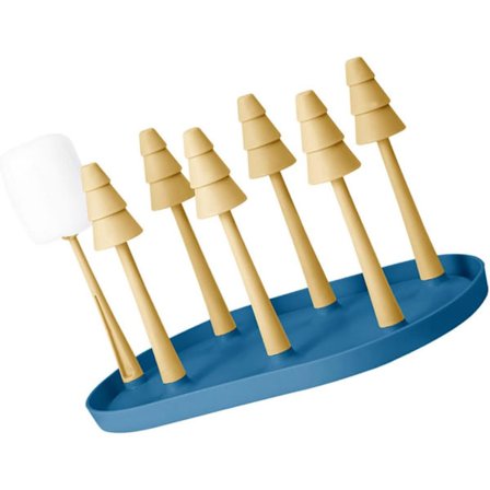 1 st Mugghållare Upp-och-ner Koppsställ Förvaring Hyllor Plast Tumblare Hållare Bänkskiva Flaskhållare Hyllor Konsoler Kopps Displayställ Koppsställ