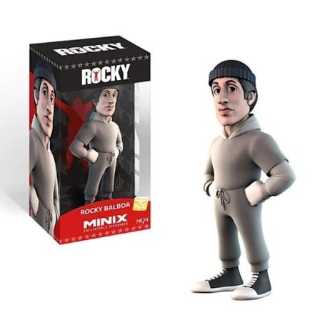 Figur Minix - Rocky - Rocky Balboa - 12 cm - I träningskläder - Vuxensamling