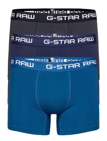 Classic Trunk Clr 3 Pack Boxerkalsonger Blå G-Star RAW