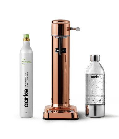 Aarke Carbonator 3 Copper Starter Kit - sparkling water maker