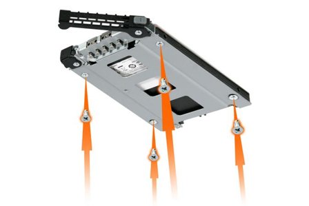 ICY DOCK EZ Slide MB998TP-B - lagerstasjonsbærer (caddy)