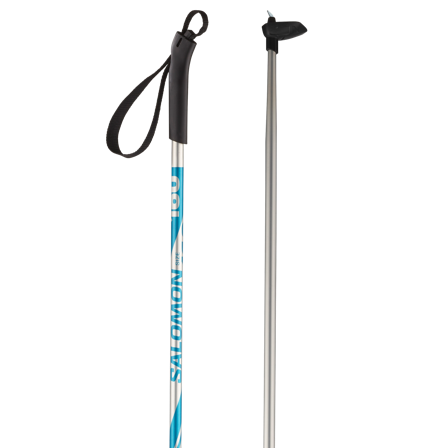 Salomon - Bastones de esquí nórdico Bastones Rental Alu Adult