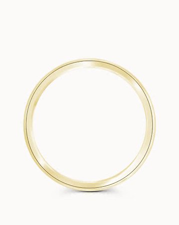 Glatt Ring Herre Paul 18K Gult Gull 5Mm - Forlovelsesringer & Gifteringer hos Vanbruun