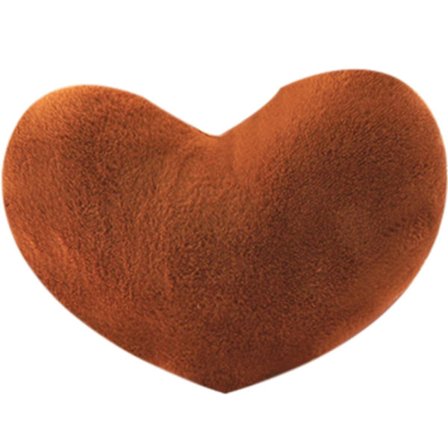 Enkel Pude Plyslegetøj Fyldt Hjerte / Stjerneformet Plysdukke Ryglæn Sengelampe Ornament Gave-yu