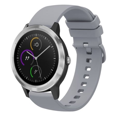 Garmin Vivoactive 3 Silicone Watch Band - Gray