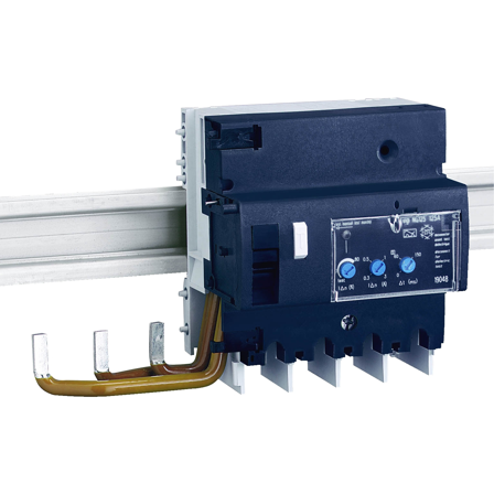Schneider Electric Vigi NG125 Jordfelsmodul klass A, 125A 3-polig, 300-3000mA, Anslutningsdon & kablar