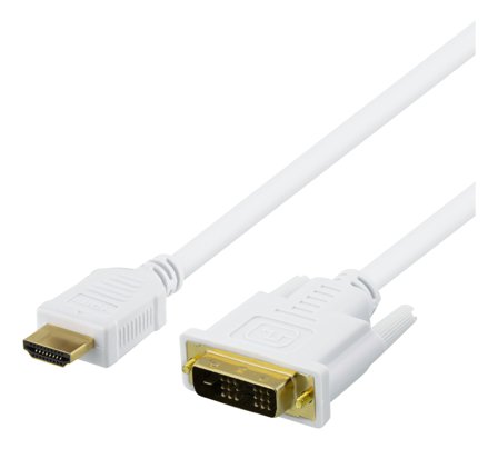 Deltaco HDMI-112AD - adapterkabel - 2 m